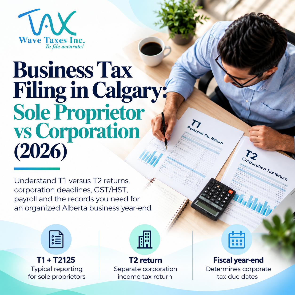 Business Tax Filing in Calgary: Sole Proprietor vs Corporation (2026)